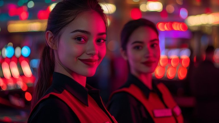 Tampilan meja Sic Bo dealer langsung di platform 888slots dengan tiga dadu dan area taruhan